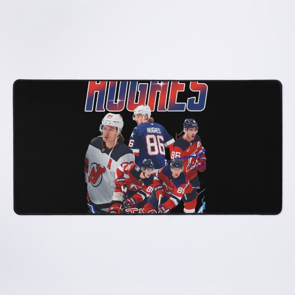 Item preview, Jack Hughes Hockey Star Collage Art Design designed and sold by CHAREEMAN.