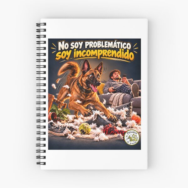 Item preview, Malinois: I'm not problematic, I'm misunderstood designed and sold by Peludos, Sí gracias.
