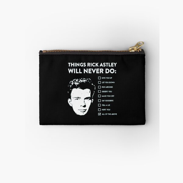 Item preview, Things Rick Astley Will Never Do designed and sold by JORDANWANKWO.