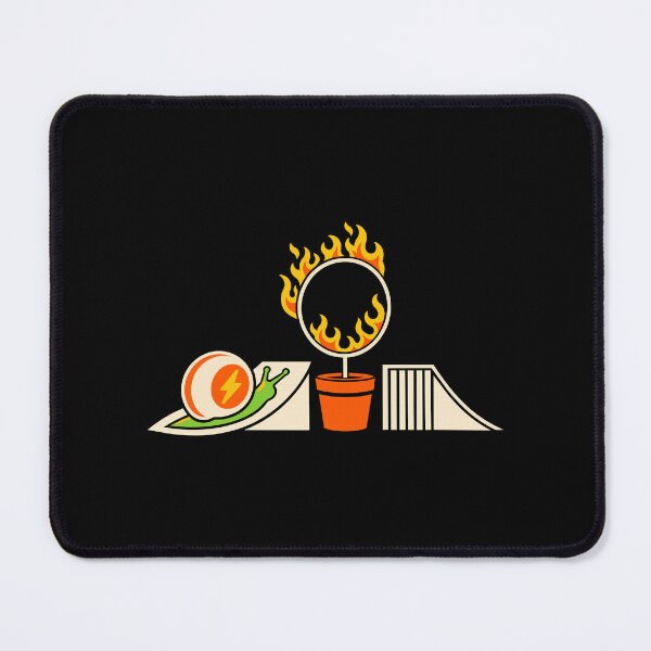Item preview, Daredevil Snail Flaming Hoop Extreme Stunt Gift designed and sold by w1ckerman.