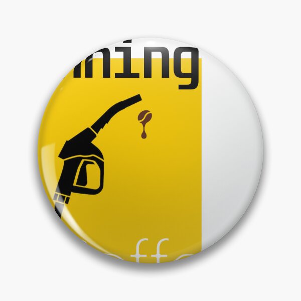 Item preview, Running On Coffee Funny Coffee Quote | Caffeine Humor designed and sold by Shadryx.
