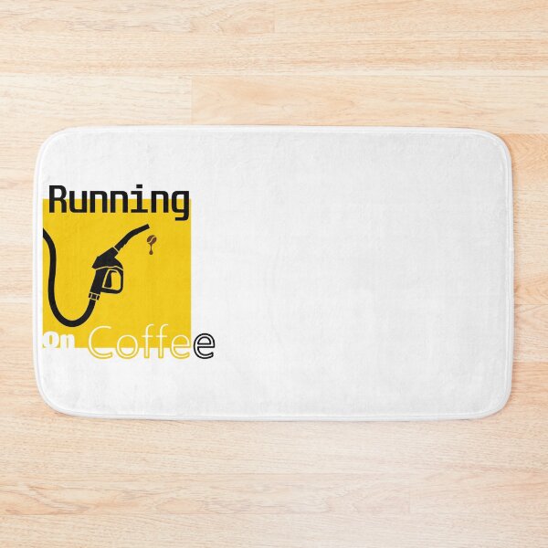 Item preview, Running On Coffee Funny Coffee Quote | Caffeine Humor designed and sold by Shadryx.