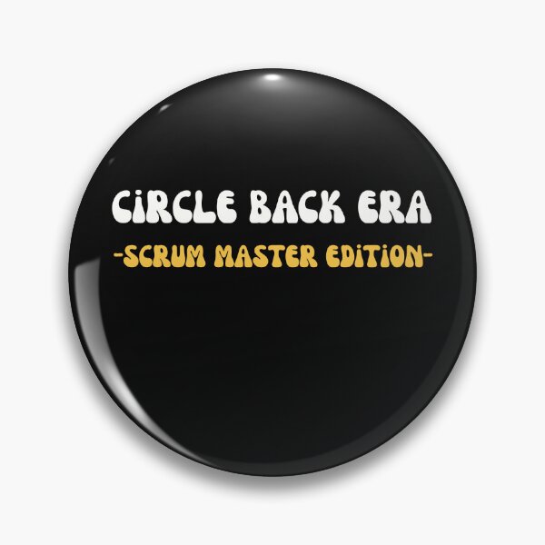 Item preview, Groovy Circle Back Era Scrum Master IT Tech Gift designed and sold by mumchaosdesigns.
