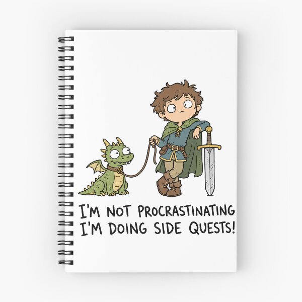 Item preview, I’m Not Procrastinating I’m Doing Side Quests designed and sold by ShirtWreck.