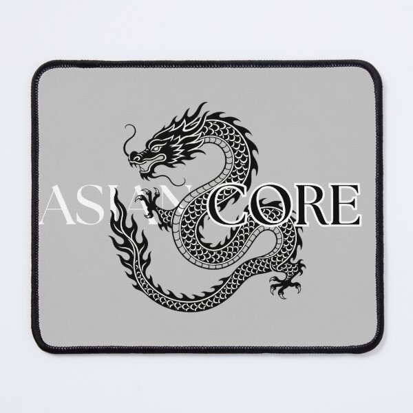 Item preview, ASIAN CORE Dragon Tee | Black & White Chinese Dragon Graphic T-Shirt | Minimalist Oversized Streetwear | Y2K Unisex designed and sold by Giobb-Artwork.