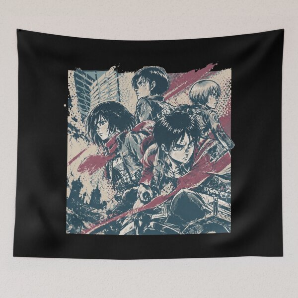Item preview, Attack on Titan Grunge designed and sold by Emilykerryart.