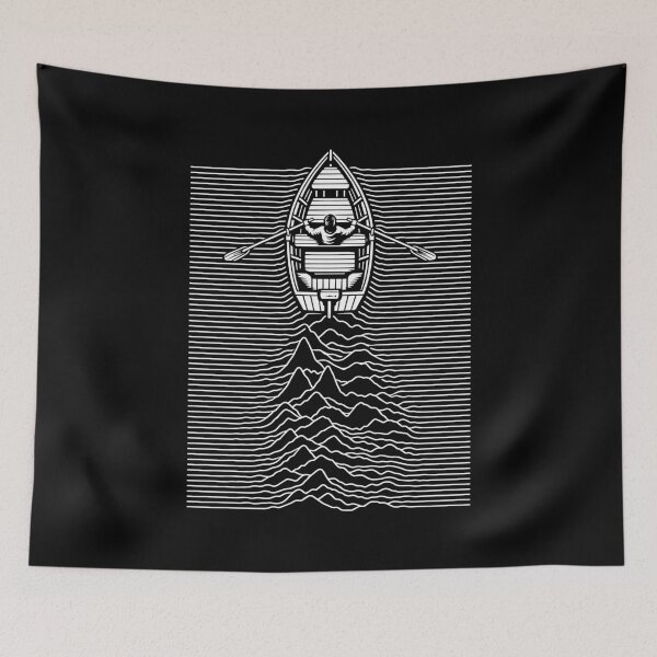 Item preview, Rowing Mountain Lake Adventure Outdoor Nature Design designed and sold by w1ckerman.