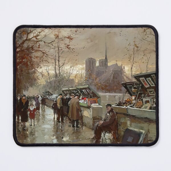 Item preview, bouquinistes de notre dame by Edouard cortès - Edouard cortès artwork designed and sold by namikikkik.