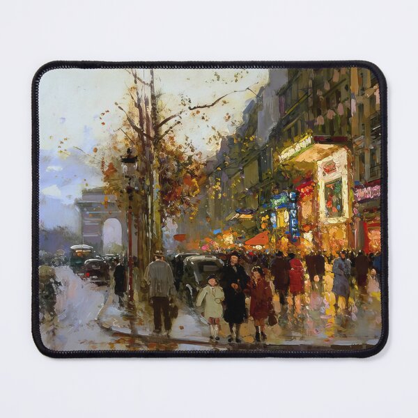 Item preview, champs elysees 1 by Edouard cortès - Edouard cortès artwork designed and sold by namikikkik.