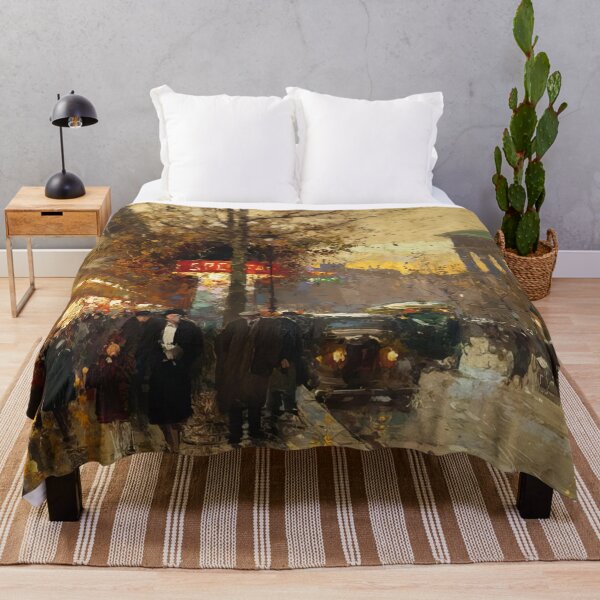 Item preview, la madeleine in crepuscule look from boulevard  by Edouard cortès - Edouard cortès artwork designed and sold by namikikkik.