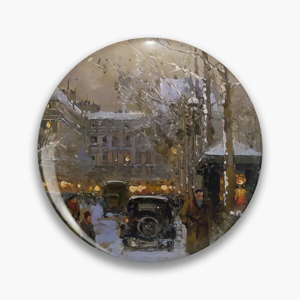 Item preview, La madeleine invierno de Edouard Cortés - Obra de Edouard Cortés designed and sold by namikikkik.