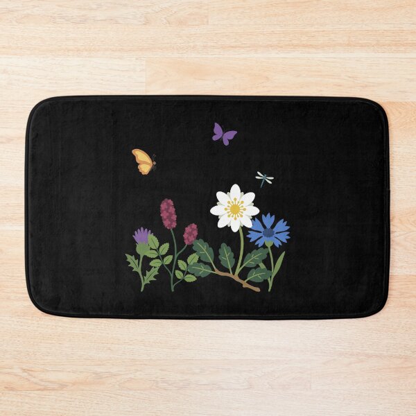 Item preview, Nature · Flowers · Colorful cornflower · Butterfly designed and sold by Sir-Freaky.