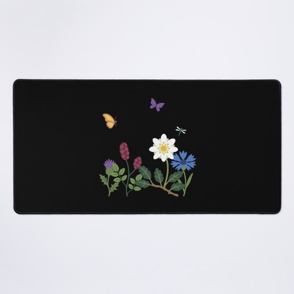 Item preview, Nature · Flowers · Colorful cornflower · Butterfly designed and sold by Sir-Freaky.