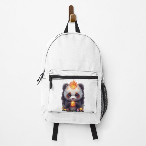 Item preview, Magical Element Panda Holding Glowing Fire Sun Orb designed and sold by OlesiaCraft.