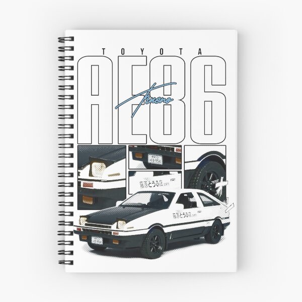 Item preview, Toyota AE86 Trueno Initial D JDM Retro Car Art designed and sold by Never Satisifed AU.