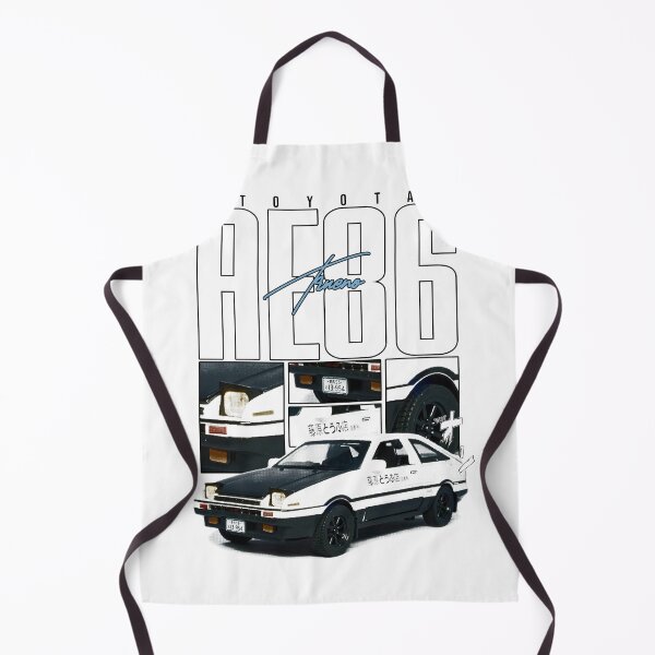 Item preview, Toyota AE86 Trueno Initial D JDM Retro Car Art designed and sold by Never Satisifed AU.