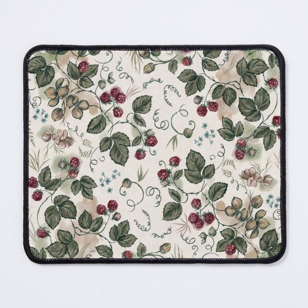 Item preview, William Morris Style Minimalist Blackberry Pattern Arts and Crafts Print designed and sold by Tamas Das.