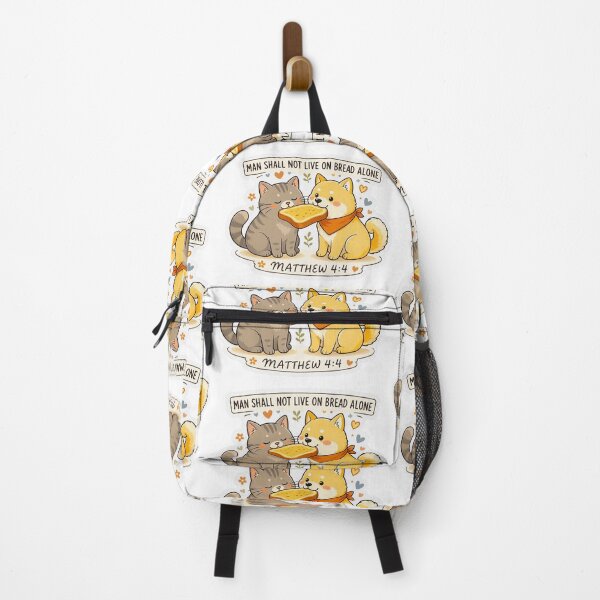 Item preview, Matthew 4:4 Man Shall Not Live On Bread Alone designed and sold by plushism.
