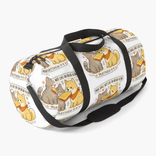 Item preview, Matthew 4:4 Man Shall Not Live On Bread Alone designed and sold by plushism.