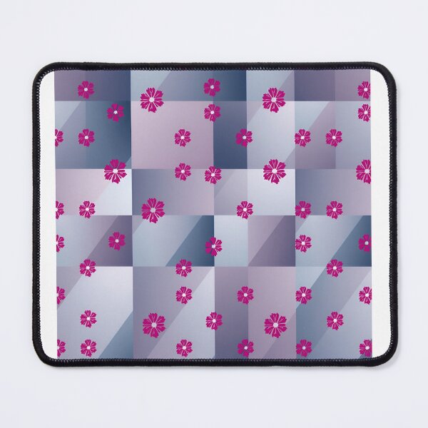 Item preview, Blue and purple floral pattern design designed and sold by Chi261.