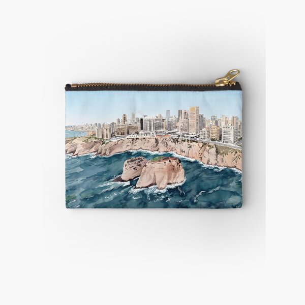 Item preview, Beirut Lebanon Travel Poster – Cityscape Wall Art designed and sold by POSTERIOCREW.