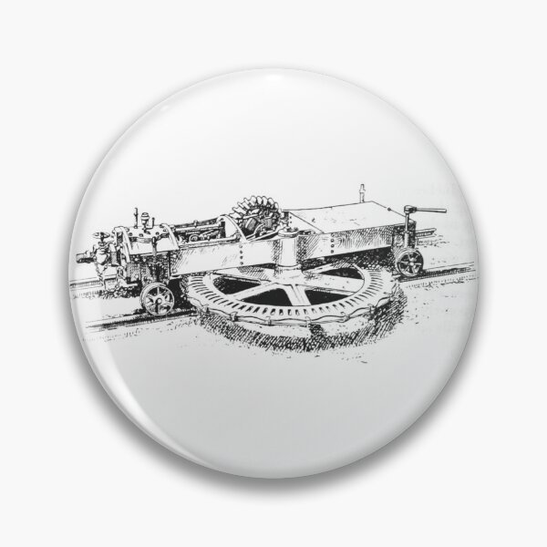 Item preview, Victorian Mining Machinery Patent Illustration designed and sold by Antique Science Press.