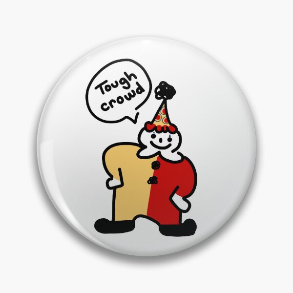 Item preview, "Tough Crowd" Clown designed and sold by Jover's Nonsense.