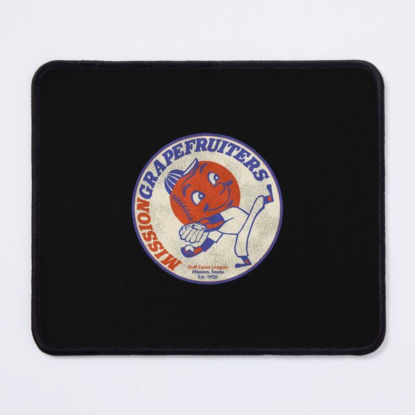 Item preview, Vintage Texas Grapefruit Fruit Baseball Mascot Badge designed and sold by quitofbortshcb.