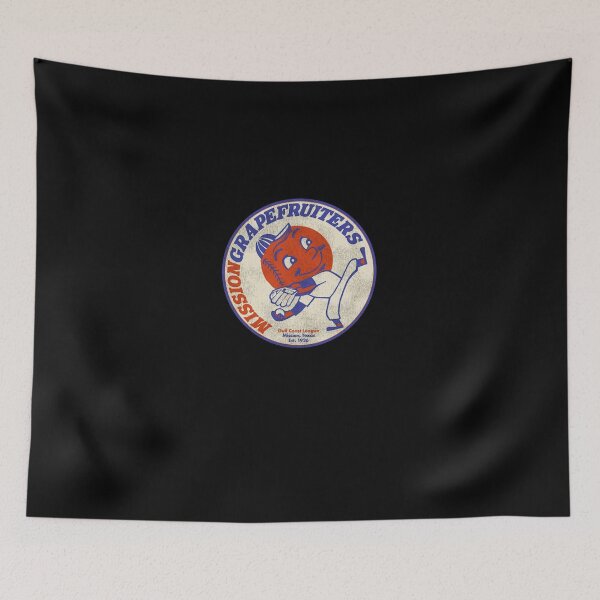 Item preview, Vintage Texas Grapefruit Fruit Baseball Mascot Badge designed and sold by quitofbortshcb.