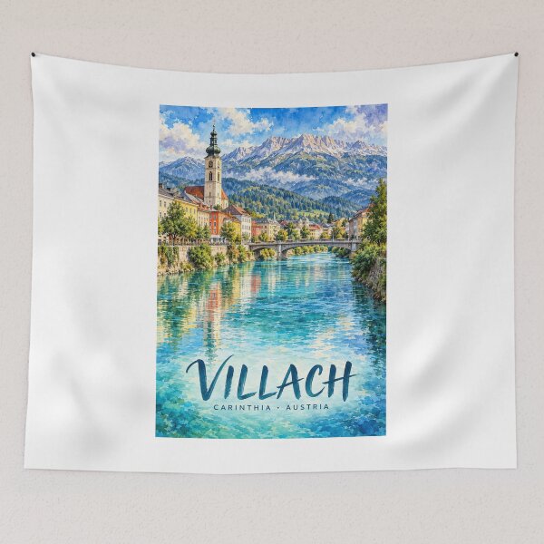 Item preview, Villach - Austria designed and sold by GoodOldVintage.