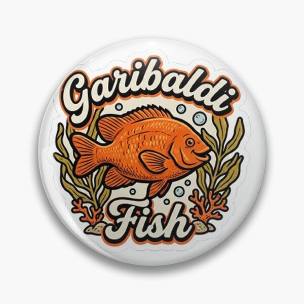 Item preview, Garibaldi fish designed and sold by sanawnaw154.