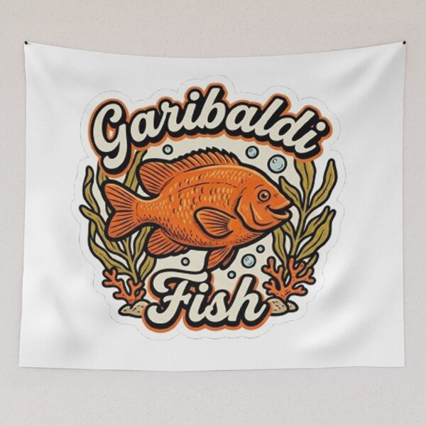 Item preview, Garibaldi fish designed and sold by sanawnaw154.