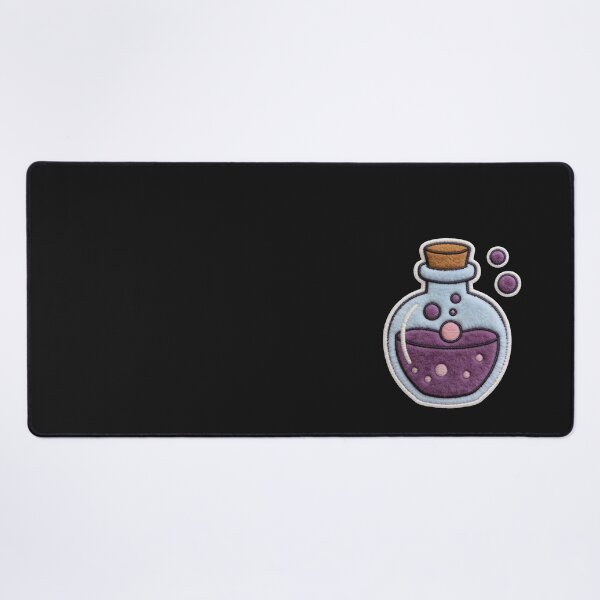 Item preview, Pastel Goth Potion - Witchcore Magic Flask Faux Patch designed and sold by thelexiverse.