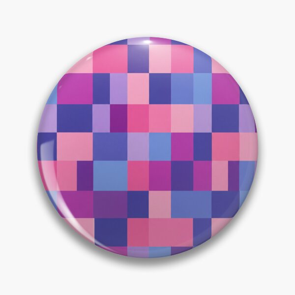 Item preview, Blue and pink block pattern designed and sold by Chi261.