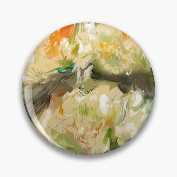 Artikelvorschau, Goldene Hortensienblüte – impressionistische botanische Kunst entworfen und verkauft von BotanicalCanva.