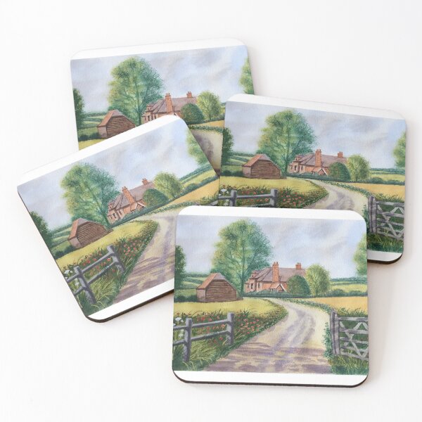 Item preview, Gate to farmhouse designed and sold by BrendaMillenArt.