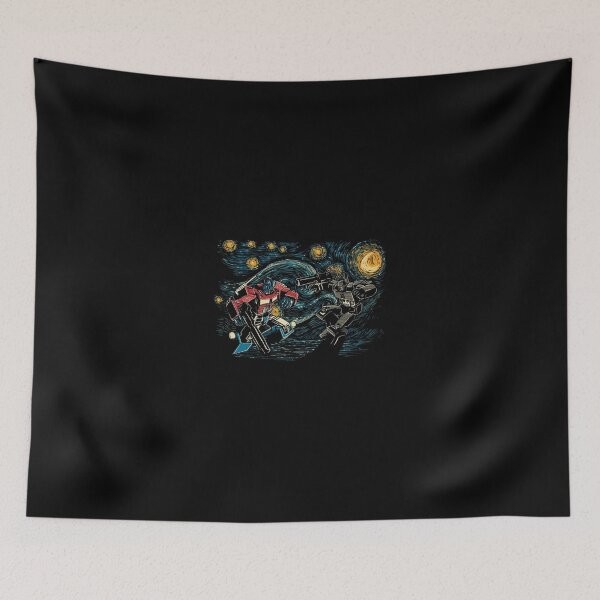 Item preview, Funny Sci Fi Robot Fight Fine Art Parody designed and sold by quitofbortshcb.