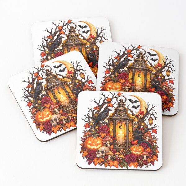 Item preview, Autumn Lantern Haven – Gothic Halloween designed and sold by Clothes With Smiling Animals Walt Gral.