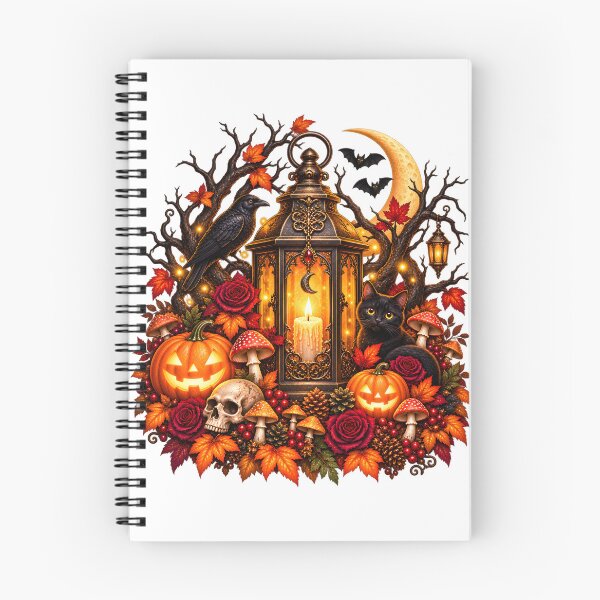 Item preview, Autumn Lantern Haven – Gothic Halloween designed and sold by Clothes With Smiling Animals Walt Gral.