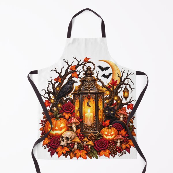 Item preview, Autumn Lantern Haven – Gothic Halloween designed and sold by Clothes With Smiling Animals Walt Gral.