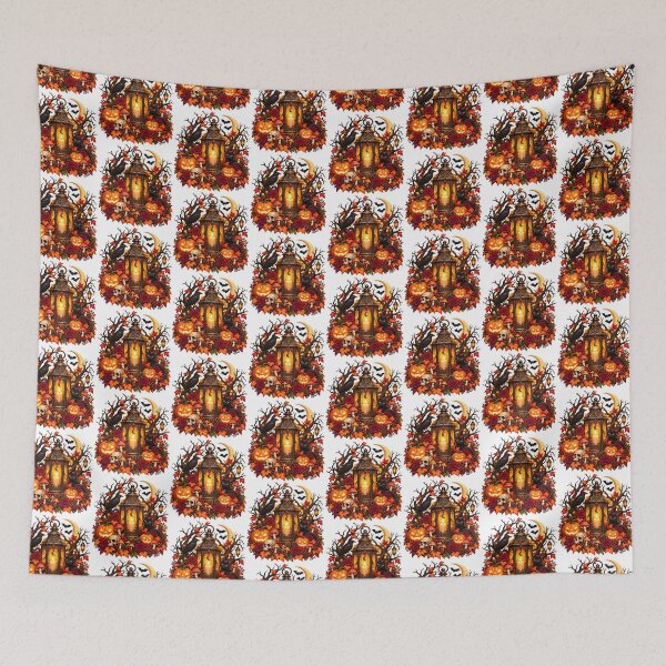 Item preview, Autumn Lantern Haven – Gothic Halloween designed and sold by Clothes With Smiling Animals Walt Gral.