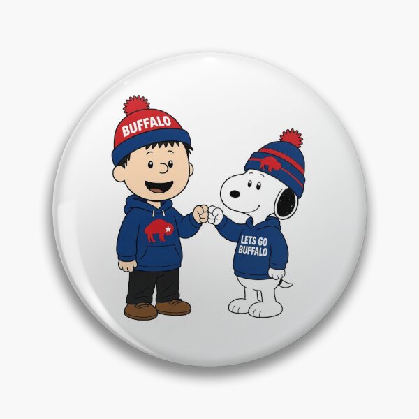 Item preview, Snoopy-Buffalo-Let's Go designed and sold by WindlerAlexzand.