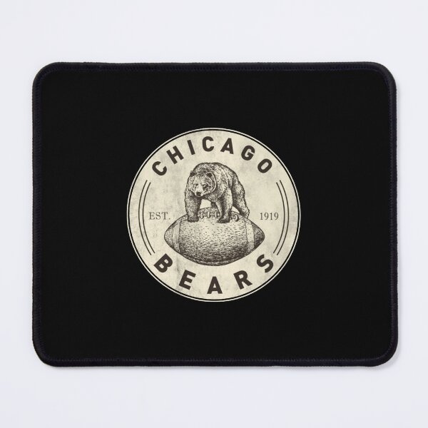 Item preview, Vintage Sketch Grizzly Bear Football Mascot Badge designed and sold by quitofbortshcb.
