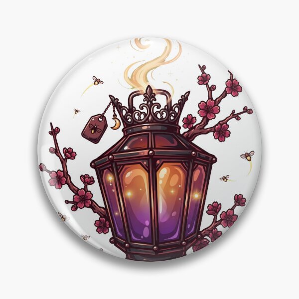 Item preview, Sakura Firefly Night Lantern designed and sold by LunaGlow Studio.