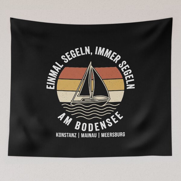 Item preview, Sailing Sunset Retro Sailboat Vintage designed and sold by Loona97.