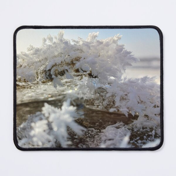 Item preview, Frosty ice crystals on pebbles designed and sold by Peter-Mahr.