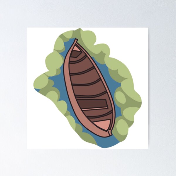 Item preview, Empty Boat designed and sold by WimmyCartoonss.