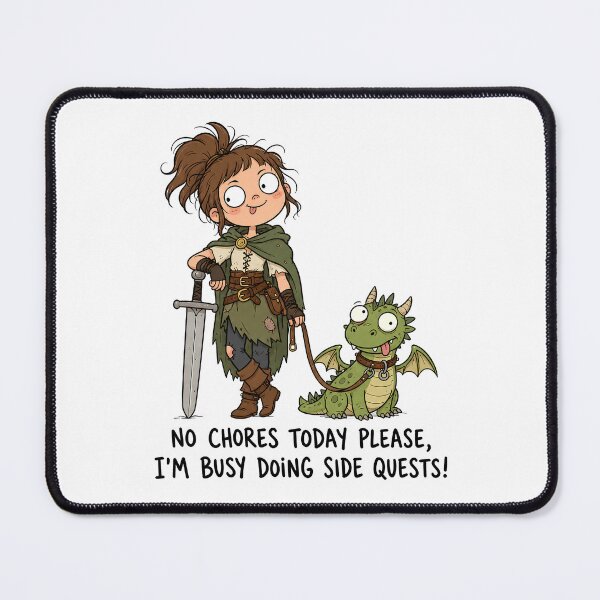 Item preview, No Chores Today I’m Doing Side Quests designed and sold by ShirtWreck.