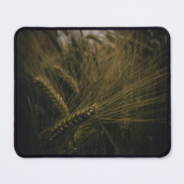 Item preview, Moody Wheat Field Dark Rural Landscape Photography designed and sold by wildsilencee.