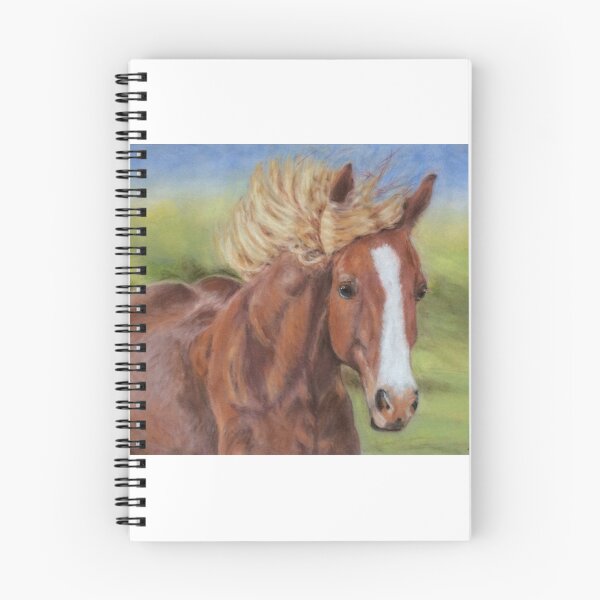 Item preview, Chestnut horse, designed and sold by BrendaMillenArt.